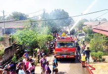 KEBAKARAN DI TAMAN RIYA JAYA