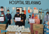 Winner Dynasty Group menyumbang 10, 000 topeng muka, barangan makanan kepada Hospital Selayang
