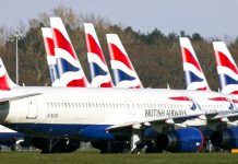 COVID-19 : 12 ஆயிரம் ஊழியர்களை வீட்டுக்கு அனுப்புகிறது இங்கிலாந்து விமான நிறுவனம்