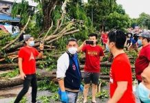Ribut petir merosakkan rumah, kedai di Ipoh
