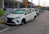 Kereta wanita kehilangan keempat-empat tayar akibat kecurian di hadapan rumah