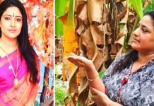 வீட்டில் புகுந்த நாகப்பாம்பை கையில் பிடித்த சீரியல் நடிகை!