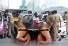 ஊரடங்கு உத்தரவு மீறீயதால் தமிழகத்தில் 6,27,096 பேர் கைது