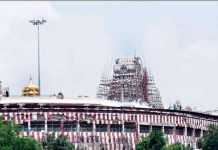 பழனி முருகன் கோவிலில் கும்பாபிஷேக பணிகள் மீண்டும் தொடக்கம்