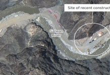 China bina struktur di sempadan India