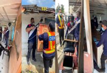 DBKL Gempur Car Wash & Kedai Gunting Rambut Milik Warga Asing Di Setiawangsa