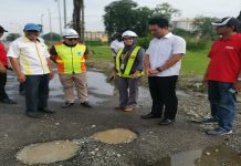 Lori, treler punca jalan Pelabuhan Klang rosak