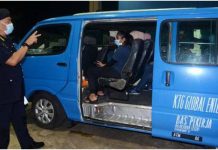 வேன் மற்றும் பஸ் ஓட்டுநர்களுக்கு அபராதம்