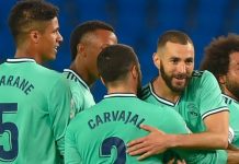 முதலிடத்துக்கு முன்னேறியது, ரியல் மாட்ரிட்