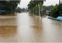 சபாவில் வெள்ளம் – 1,210 பேர் பாதிப்பு