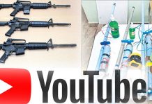 யூ-டியூப் பார்த்து துப்பாக்கி தயாரித்த 3 பேர் கைது