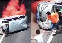 Tindakan Pantas ‘Hero’ Ini Berjaya Selamatkan Tiga Nyawa