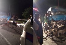 Lori rempoh van kilang: seorang maut 10 cedera