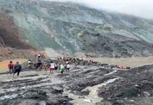 Lebih 160 pelombong jed maut dalam insiden tanah runtuh di Myanmar