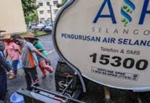 Kerja pembaikan paip pecah di Jalan Kerinci selesai