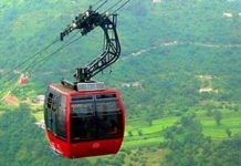 இந்தியாவின் மிக நீளமான ரோப்கார் திறப்பு