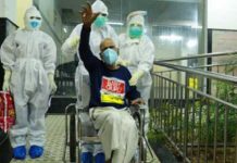 கொரோனாவை வென்ற 103 வயது முதியவர்