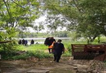 Kes jerut isteri: Lebih dua jam selam dalam tasik cari barang bukti