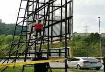 Suami Mangsa Kelar Ditemukan Mati Tergantung Di Papan Iklan