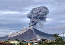 Gunung Sinabung kembali meletus