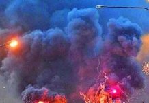 பிளாஸ்டிக் தொழிற்சாலையில் தீ