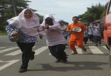Gempa bumi sederhana landa utara Sumatera