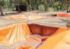 கனமழை காரணமாக பாதியிலேயே நின்ற கீழடி அகழாய்வு பணிகள்