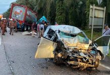 சாலை விபத்தில் கணவன், மனைவி பலி