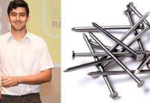 சுவரில் ஆணியடிக்காமல் கனமான பொருள்களைத் தொங்கவிடும்..