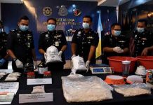 Polis bongkar makmal proses dadah, tahan 8 lelaki bersama dadah RM177,210