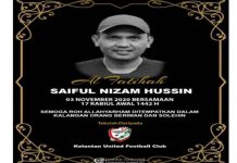 Bekas pemain bola sepak Kelantan meninggal dunia