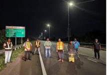 Jalan rosak sepanjang Lebuhraya Pulau Indah dibaiki segera