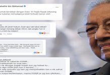 Facebook Tun Mahathir “diserang” netizen setelah tolak cabaran debat Najib