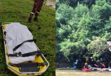 Kanak-kanak Terjatuh Ke Sungai Chepor Ditemukan Di Lahat