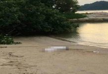 Mayat lelaki terapung di Teluk Batik