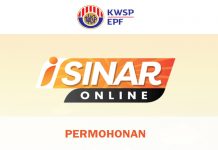 Cara Membuat Permohonan i-Sinar Secara Dalam Talian