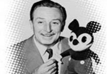 வால்ட் டிஸ்னி பிறந்த நாள் இன்று : 5-12-1901