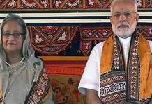வங்கதேச பிரதமர் ஷேக் ஹசீனாவுடன் மோடி இன்று பேச்சுவார்த்தை