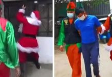 கிறிஸ்துமஸ் தாத்தா வேடமிட்டு போதைப்பொருள் கடத்தல் முறியடிப்பு