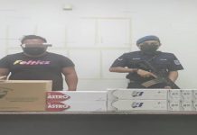 Lelaki warga asing seludup rokok ditahan