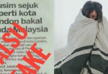 Jabatan Meteorologi Nafi Malaysia Bakal Dilanda Musim Sejuk Seperti Kota London