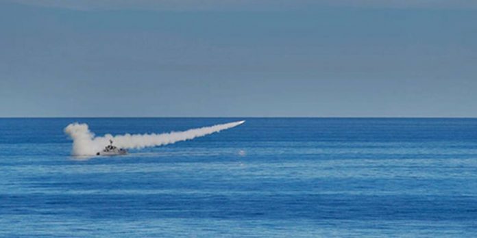 iran sea rocket