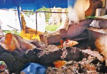 சாய்ந்தது சுவர் -சரிந்தது உடல்- பிரிந்தது உயிர்