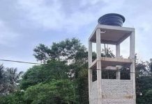 Tangki air nampak kecil dalam gambar sebenarnya besar, kata Zailah