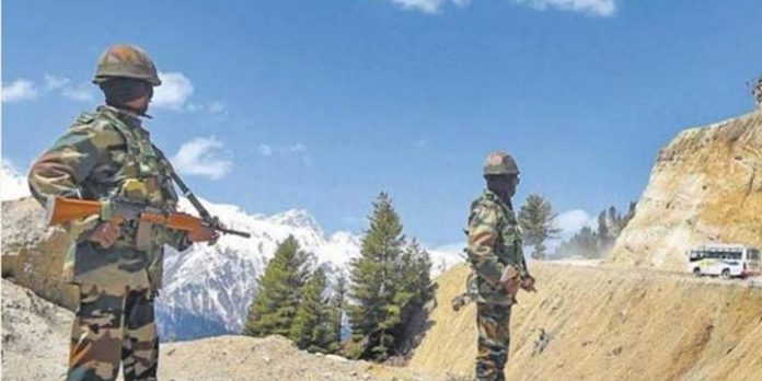 Ladak weapons-india border