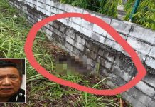 Mayat reput tepi landasan