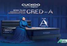 Tidur lena dengan tilam CUCKOO