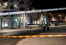 Lapan cedera ditikam di Sweden
