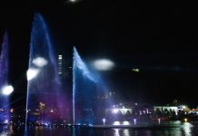 Pancuran air berirama tarikan terbaharu di Shah Alam