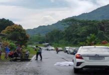 Warga emas maut motosikal bertembung kereta